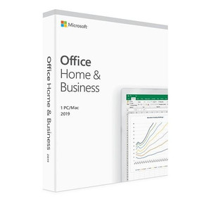 Microsoft Office Home and Business 2019 (1 stan.; Wieczysta; Wersja pudełkowa / zdrapka z kluczem aktywacyjnym; Komercyjna; Angielska; 64-Bit)