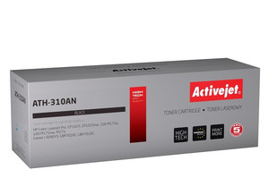 Toner Activejet ATH-310AN (zamiennik Canon, HP 126A CRG-729B, CE310A; Premium; 1 200 stron; czarny)