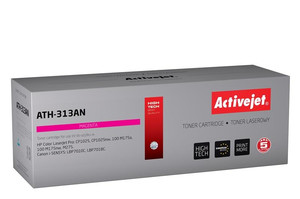 Toner Activejet ATH-313AN (zamiennik Canon, HP 126A CRG-729M, CE313A; Premium; 1 000 stron; czerwony)